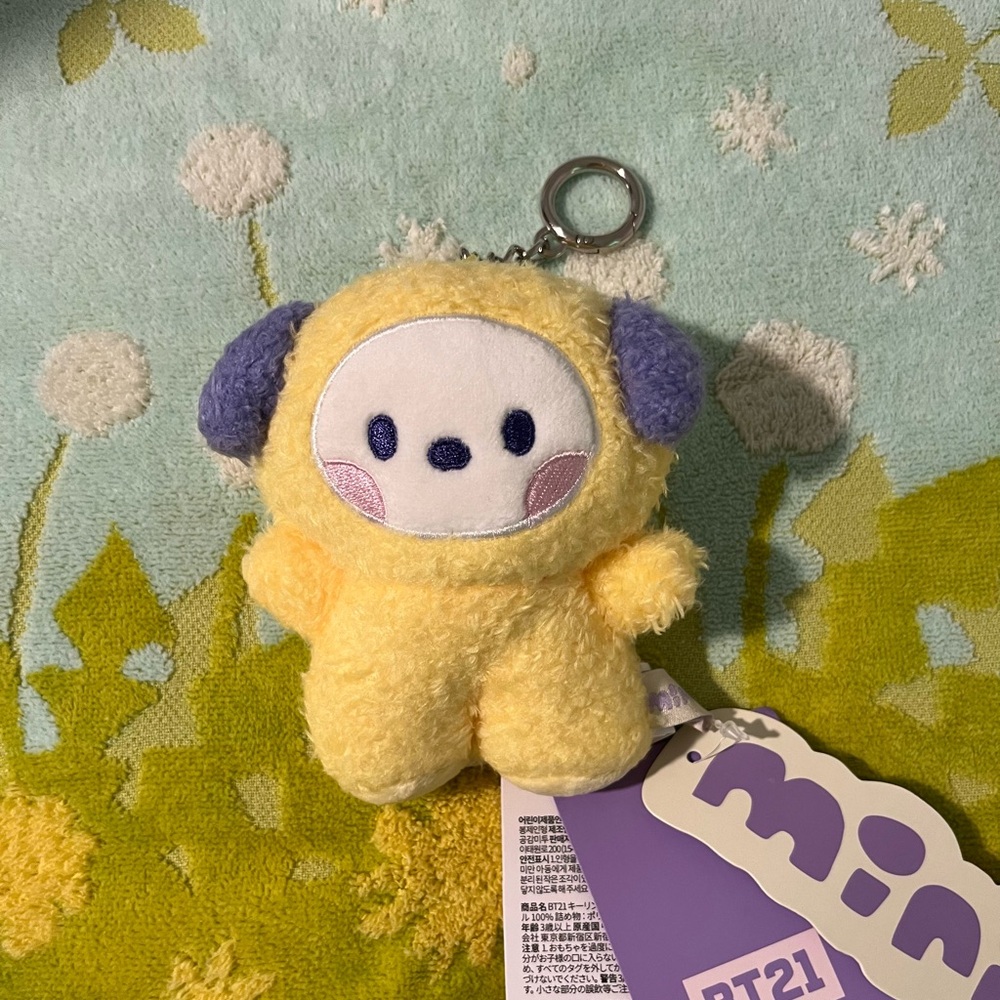BT21 Chimmy Minini Keychain Line Friends